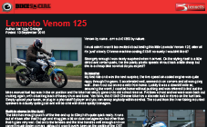 Lexmoto Venom 125