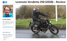 Bennetts Lexmoto Vendetta 250cc Review